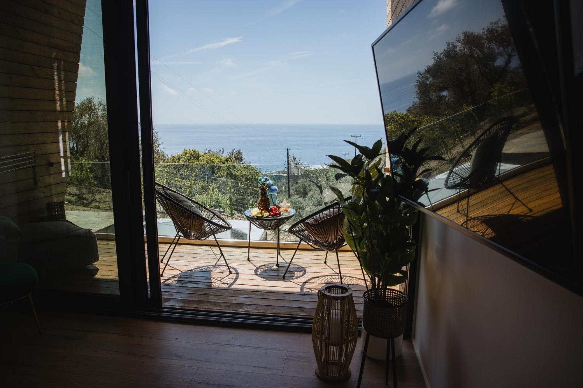 Five Olive Dream Trip Villa Plomari ภายนอก รูปภาพ