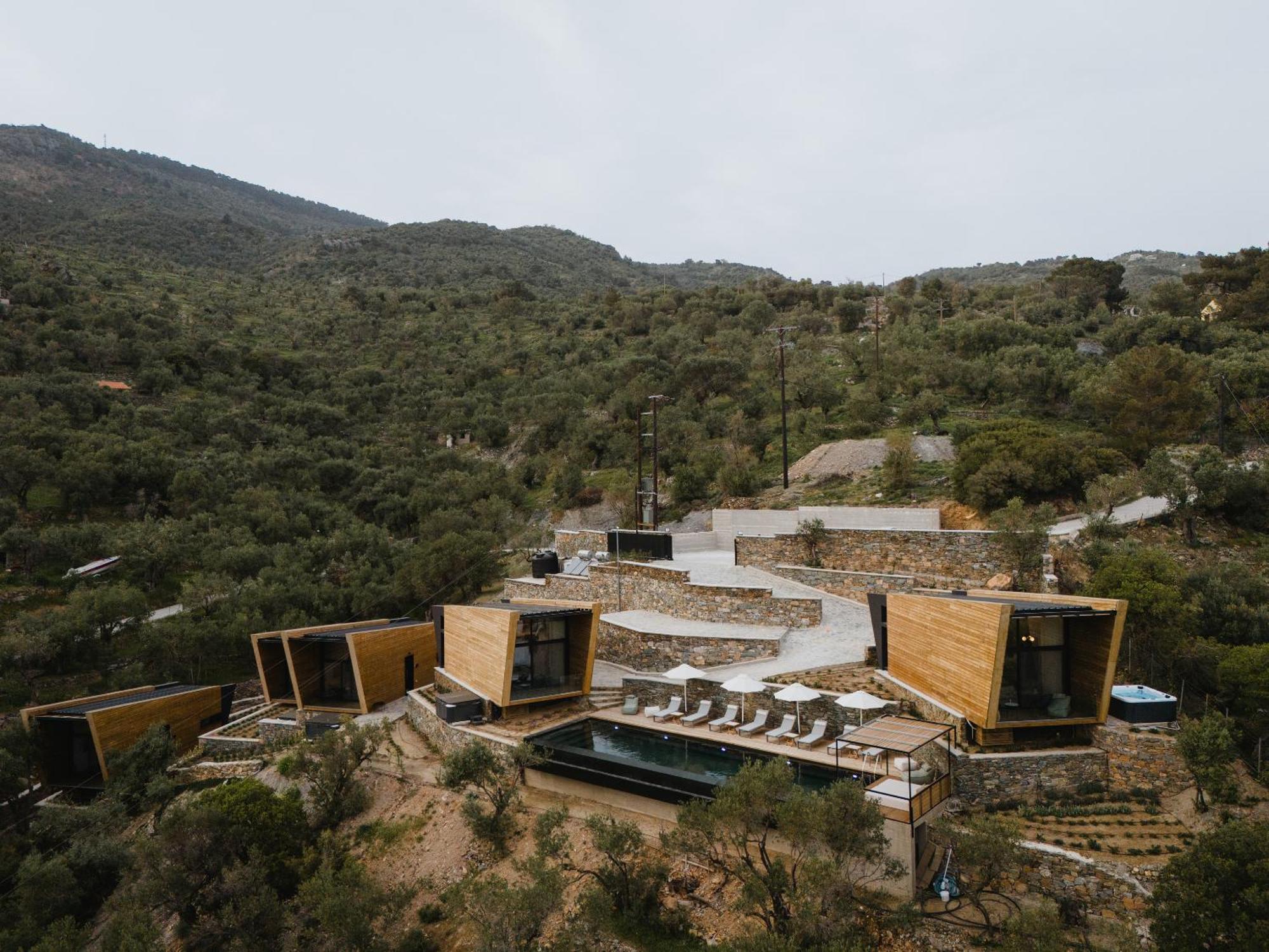 Five Olive Dream Trip Villa Plomari ภายนอก รูปภาพ
