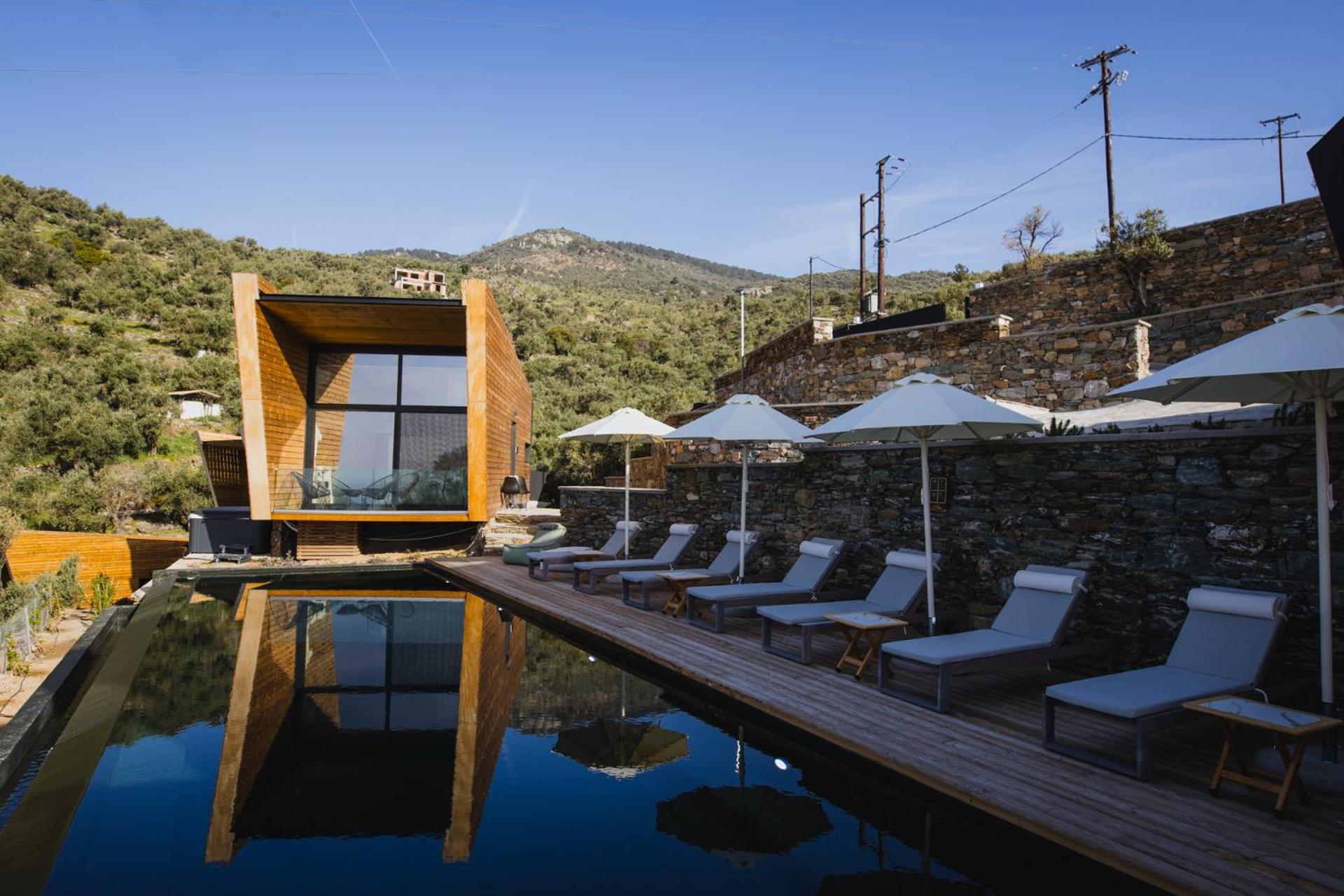 Five Olive Dream Trip Villa Plomari ภายนอก รูปภาพ